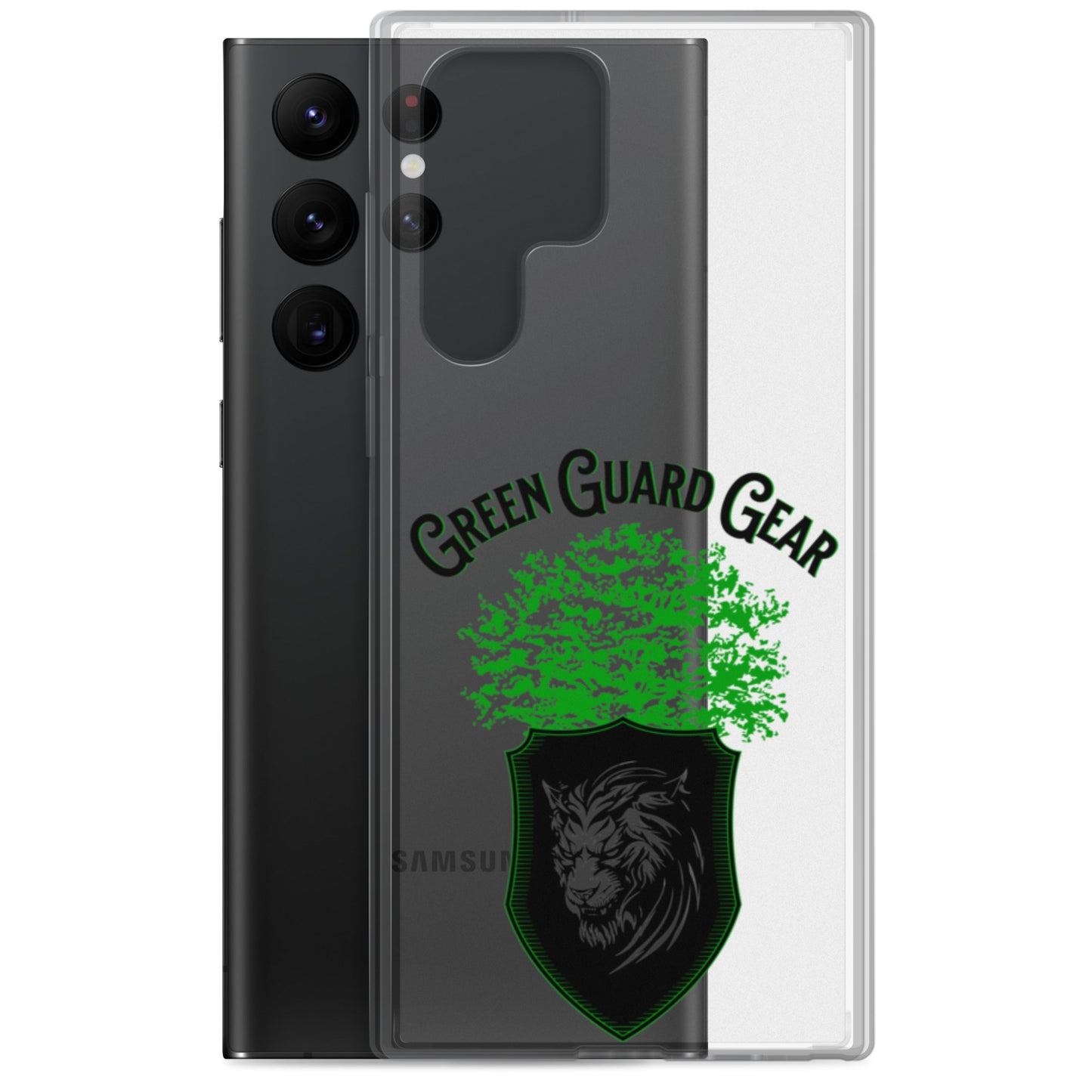 "GreenGuardGear" Clear Case for Samsung®