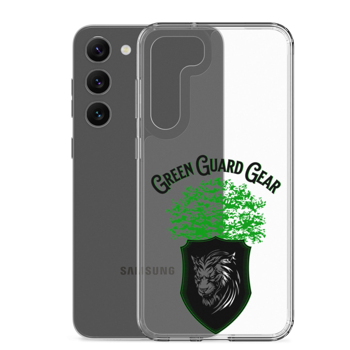 "GreenGuardGear" Clear Case for Samsung®