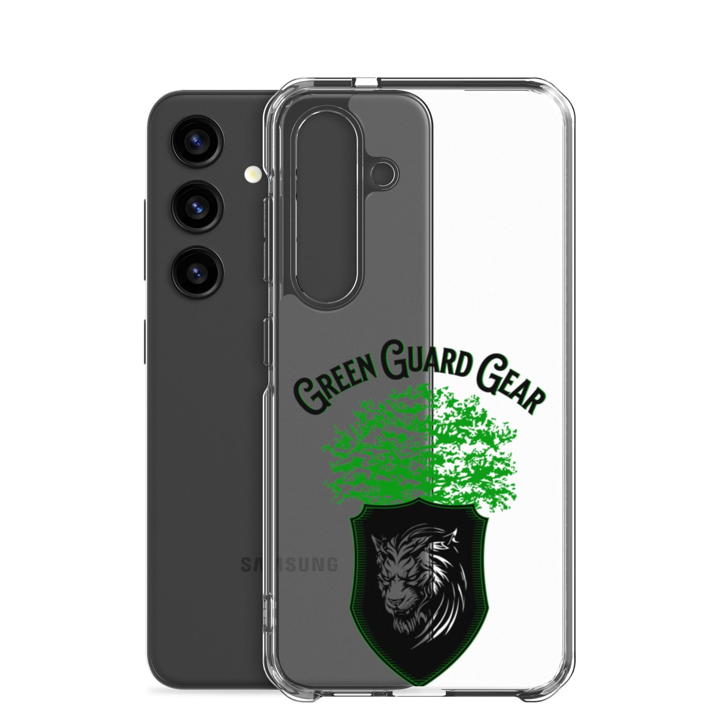 "GreenGuardGear" Clear Case for Samsung®