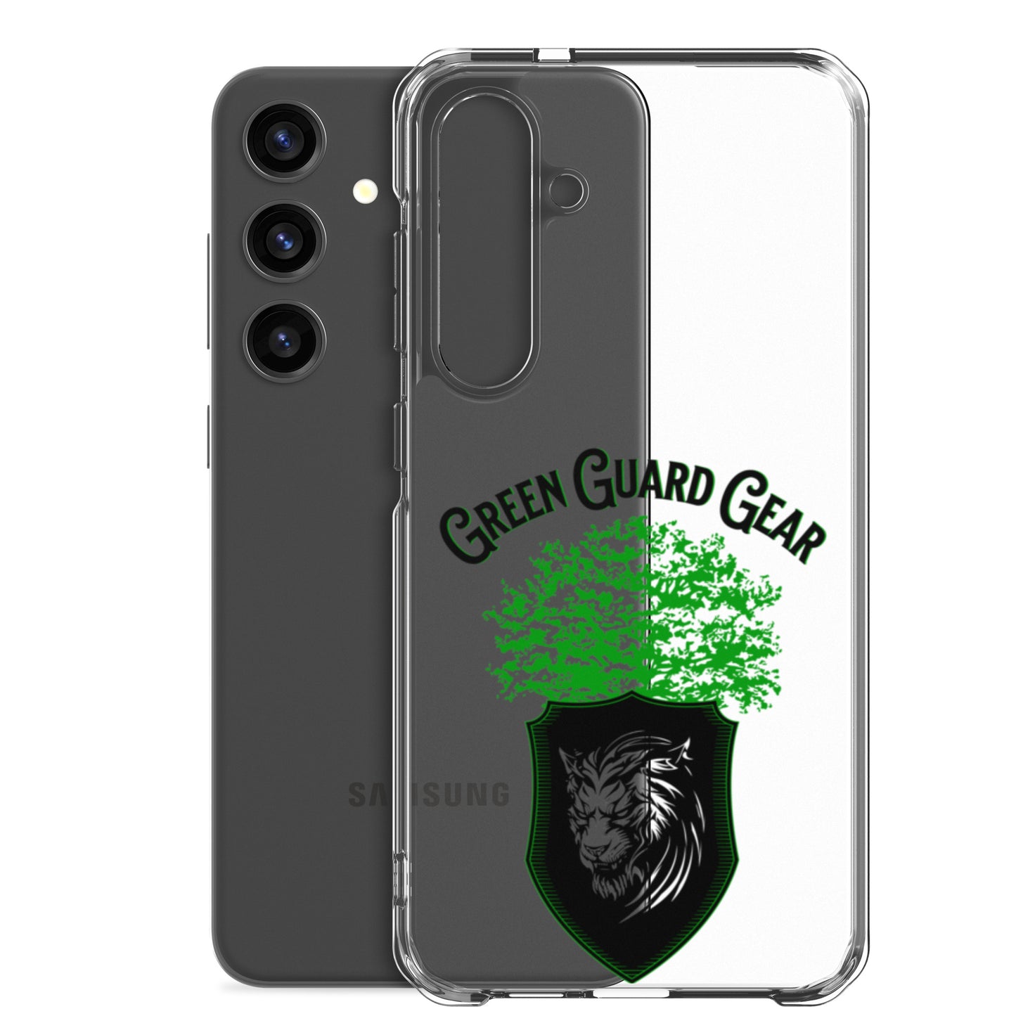 "GreenGuardGear" Clear Case for Samsung®