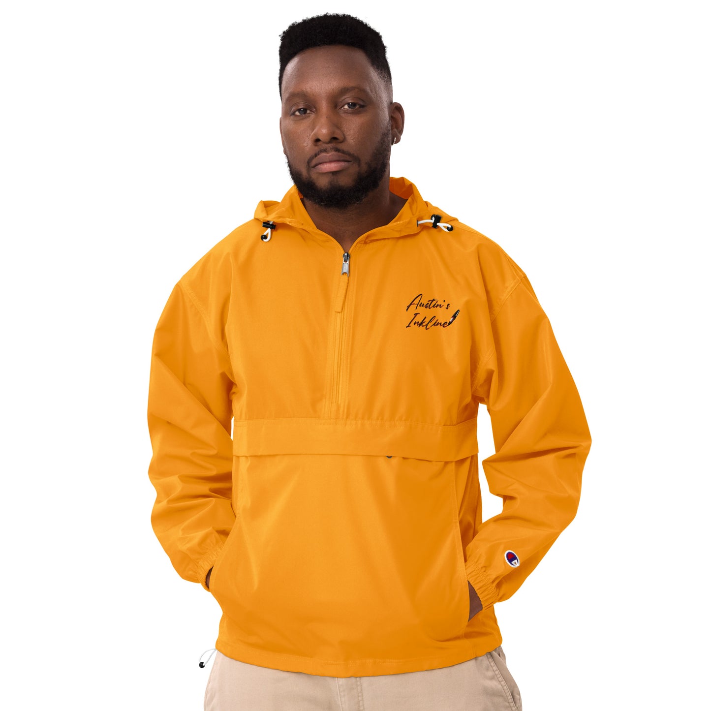 Austin's Inkline: "Pen Perfect Lgo" Embroidered Champion Packable Jacket