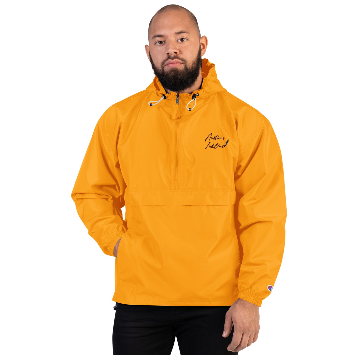 Austin's Inkline: "Pen Perfect Lgo" Embroidered Champion Packable Jacket