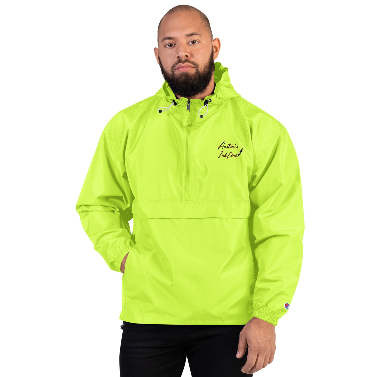 Austin's Inkline: "Pen Perfect Lgo" Embroidered Champion Packable Jacket