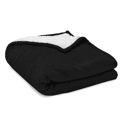 "Dreams Wrap Around us like Clouds" Premium sherpa blanket