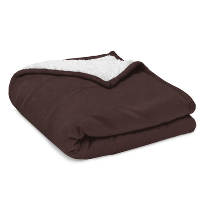 "Dreams Wrap Around us like Clouds" Premium sherpa blanket