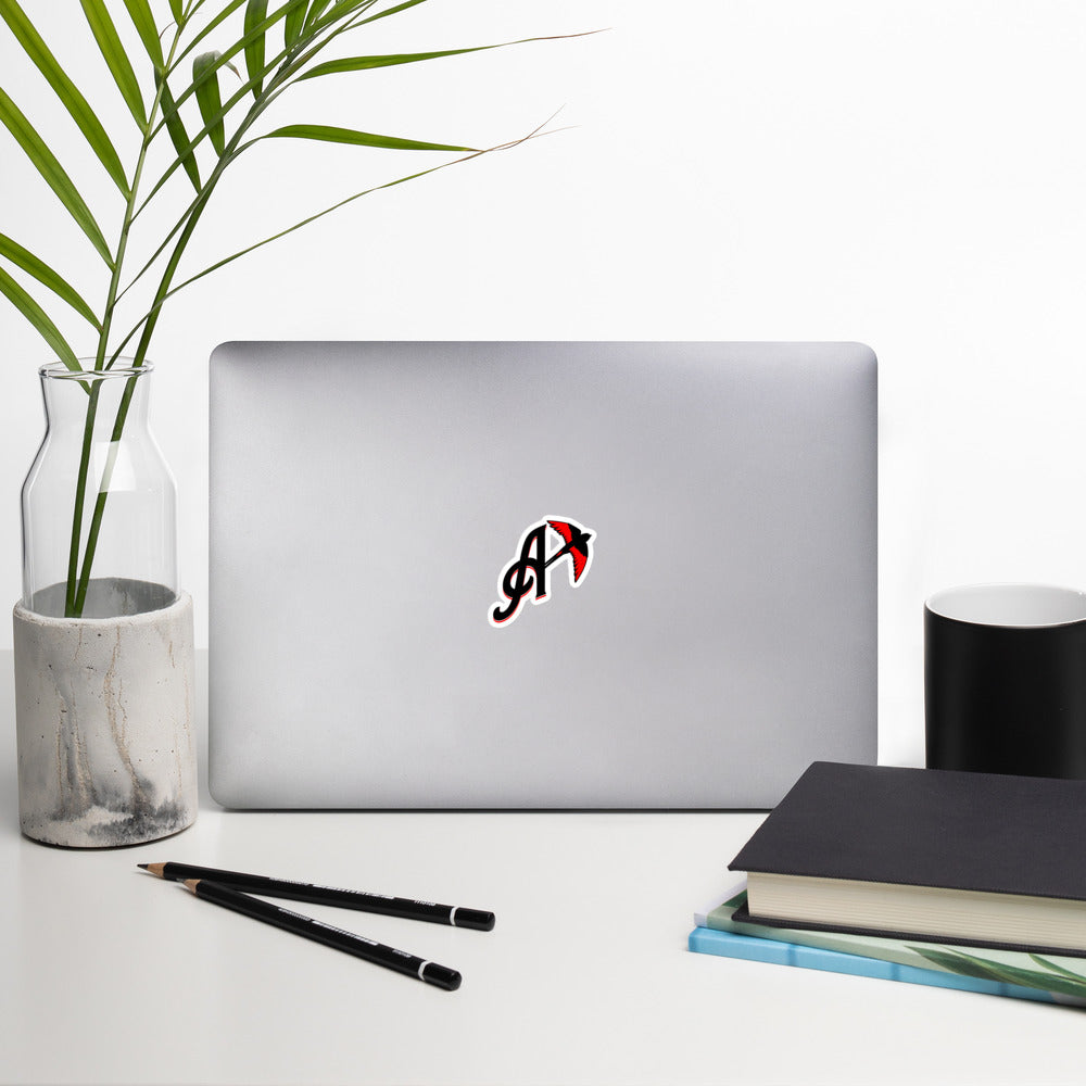 Austin's Inkline: "Ascended Wing" Bubble-free stickers logo
