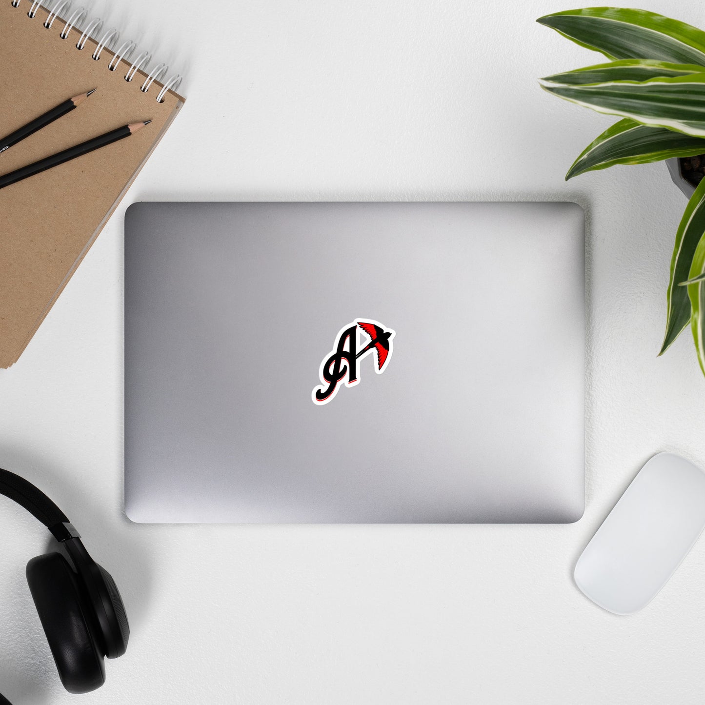 Austin's Inkline: "Ascended Wing" Bubble-free stickers logo