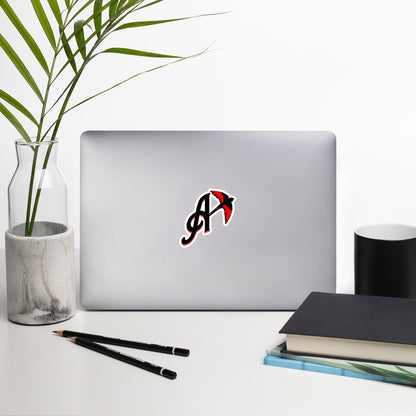Austin's Inkline: "Ascended Wing" Bubble-free stickers logo