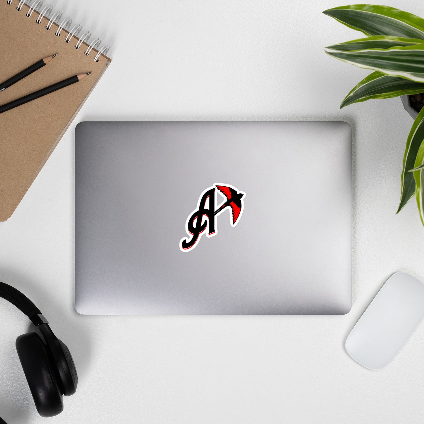Austin's Inkline: "Ascended Wing" Bubble-free stickers logo