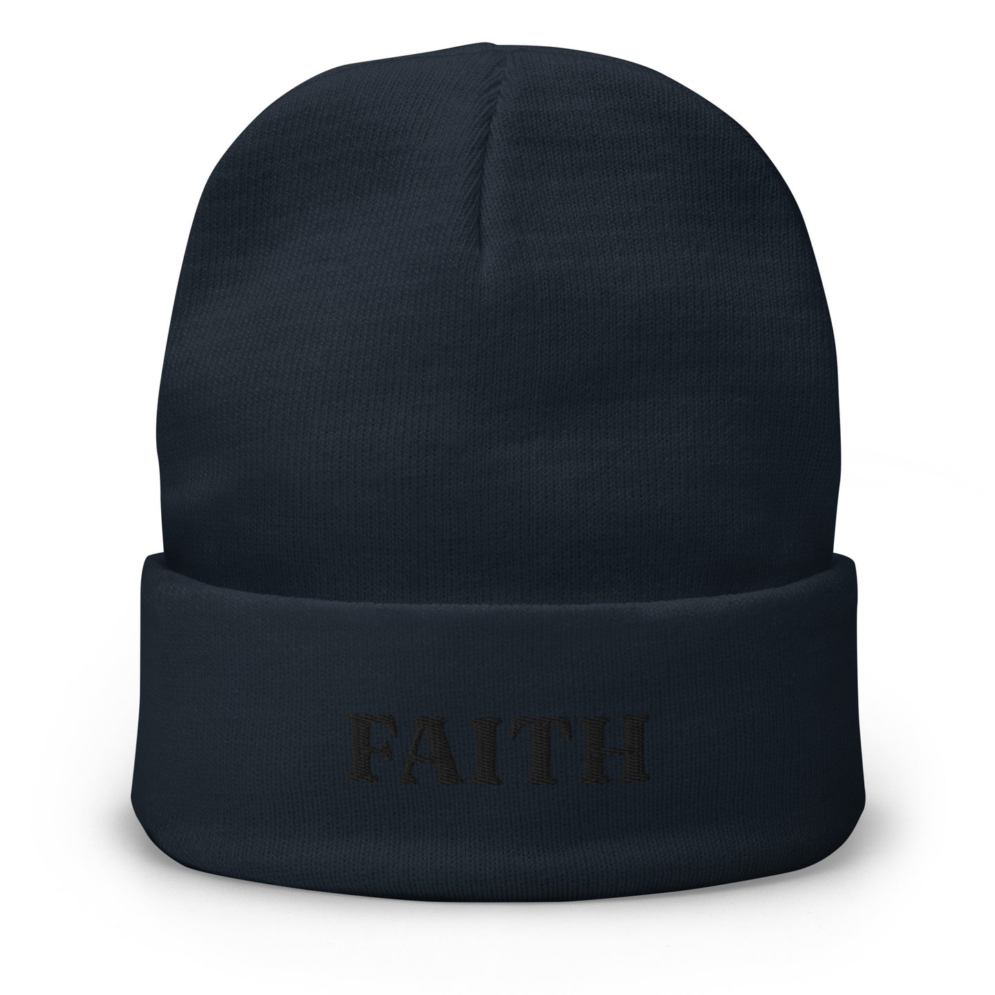 Faith Embroidered Beanie