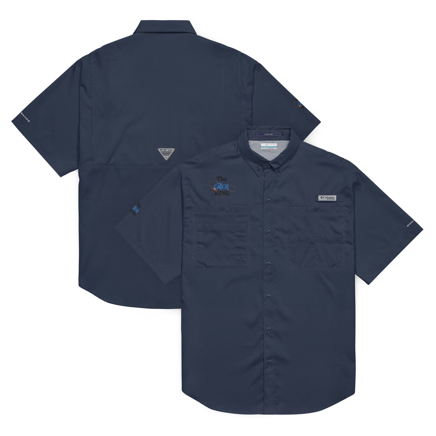 Columbia Men’s The Catch King Short-Sleeved Button-Up Shirt – Premium Fishing Performance