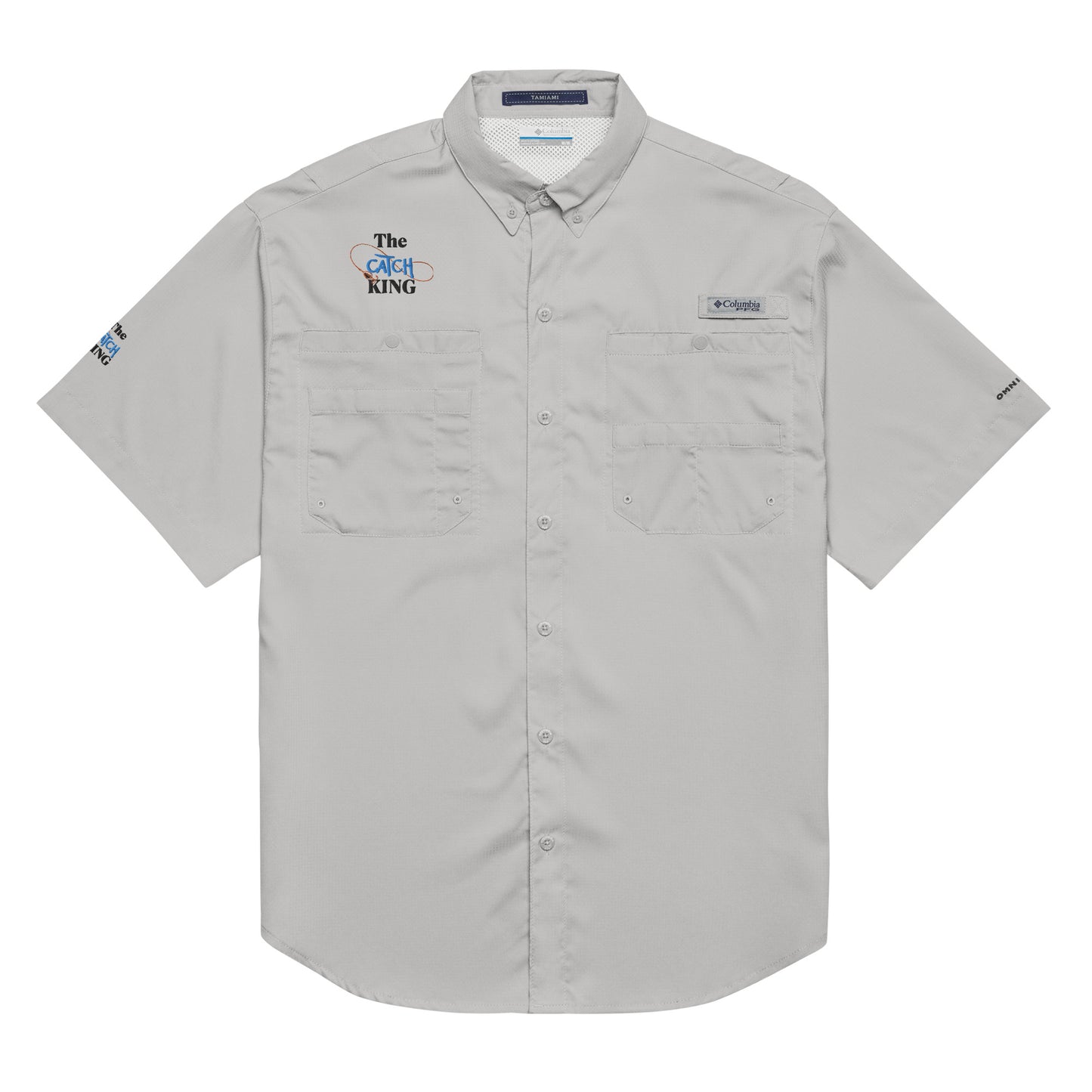 Columbia Men’s The Catch King Short-Sleeved Button-Up Shirt – Premium Fishing Performance