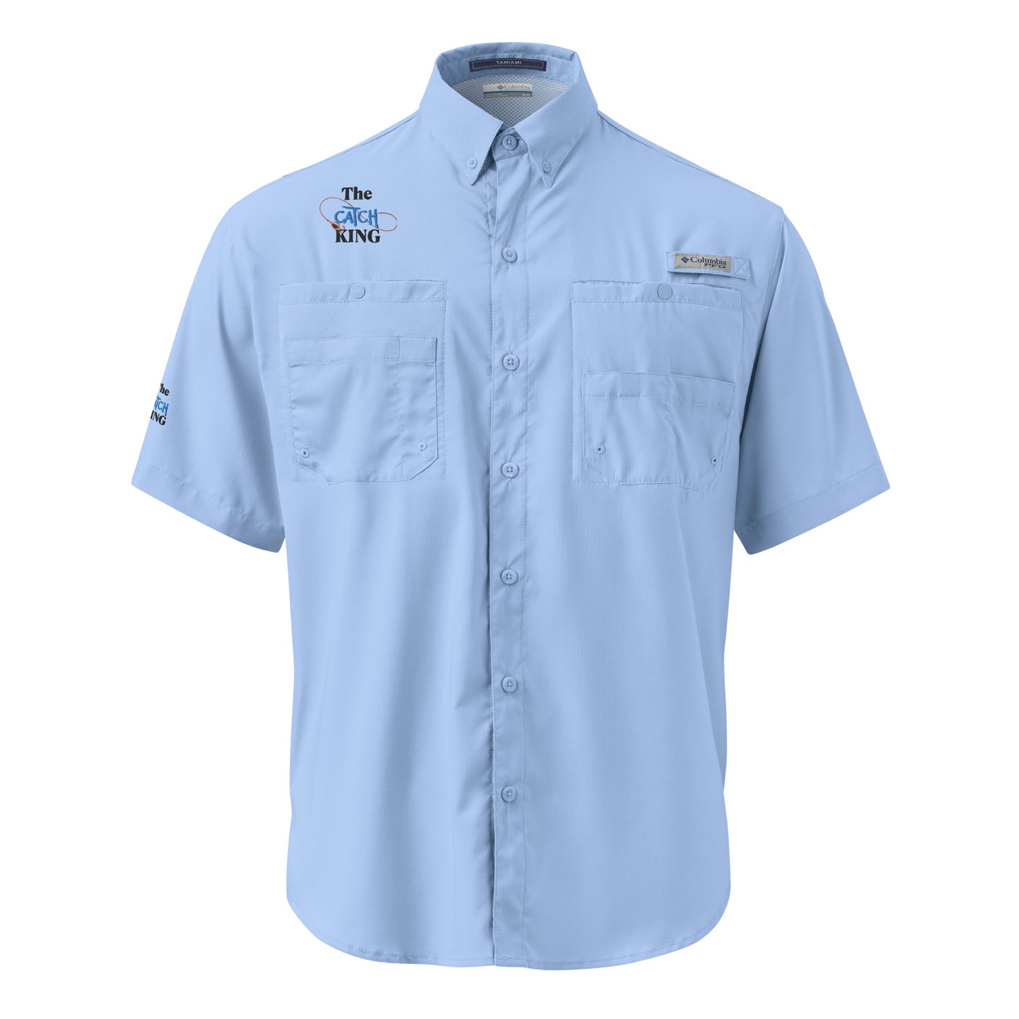 Columbia Men’s The Catch King Short-Sleeved Button-Up Shirt – Premium Fishing Performance