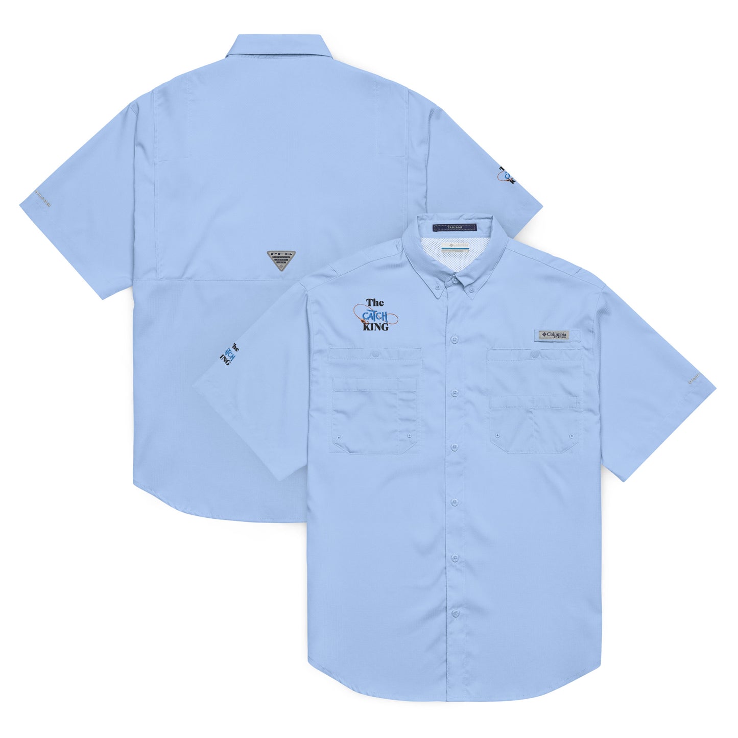 Columbia Men’s The Catch King Short-Sleeved Button-Up Shirt – Premium Fishing Performance