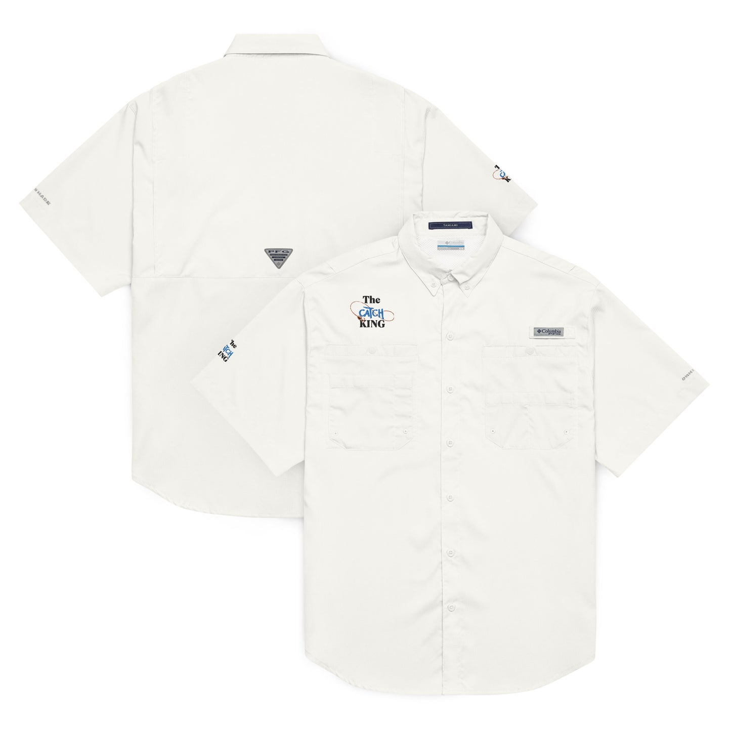 Columbia Men’s The Catch King Short-Sleeved Button-Up Shirt – Premium Fishing Performance