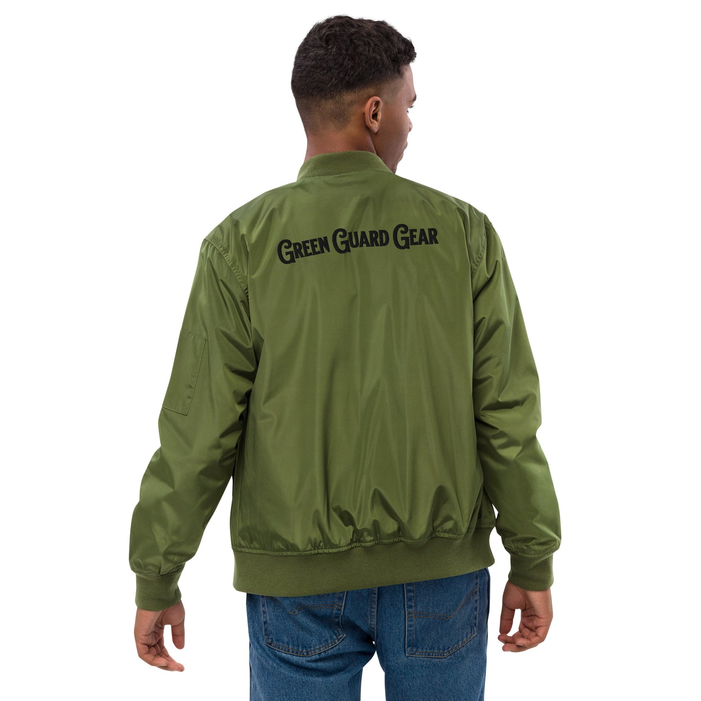 "Green Guard Gear" Premium recycled bomber jacket