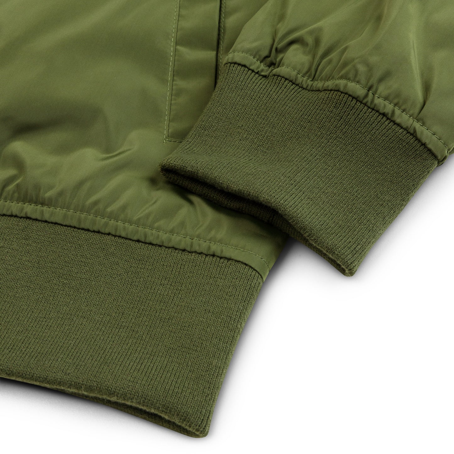 "Green Guard Gear" Premium recycled bomber jacket