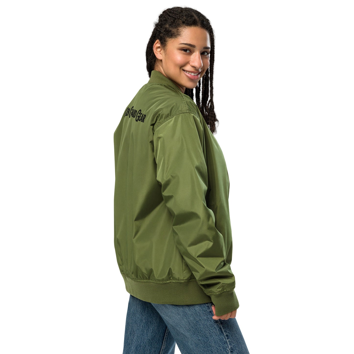 "Green Guard Gear" Premium recycled bomber jacket