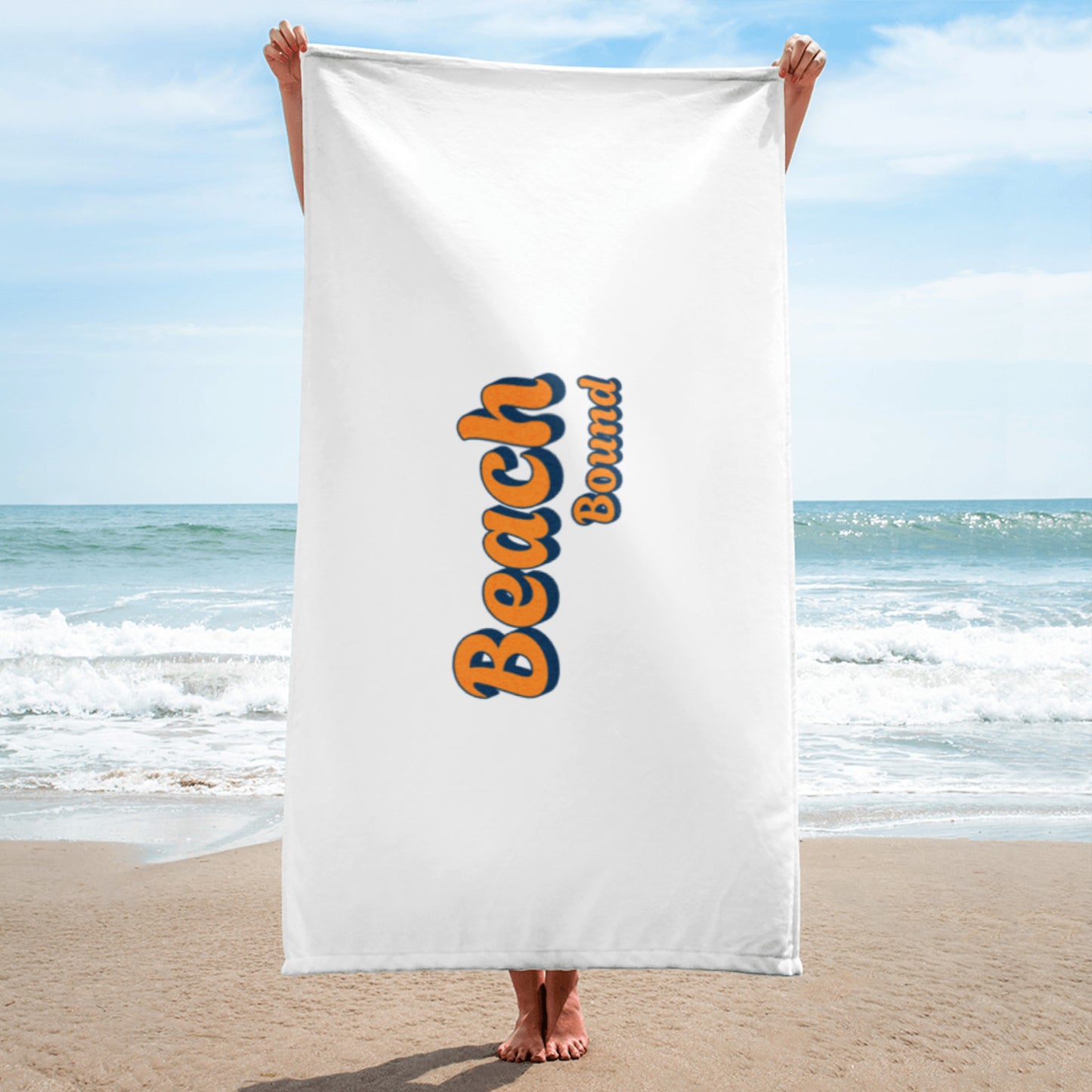 BeachBound Classic Towel – Versatile Comfort for Beach and Home