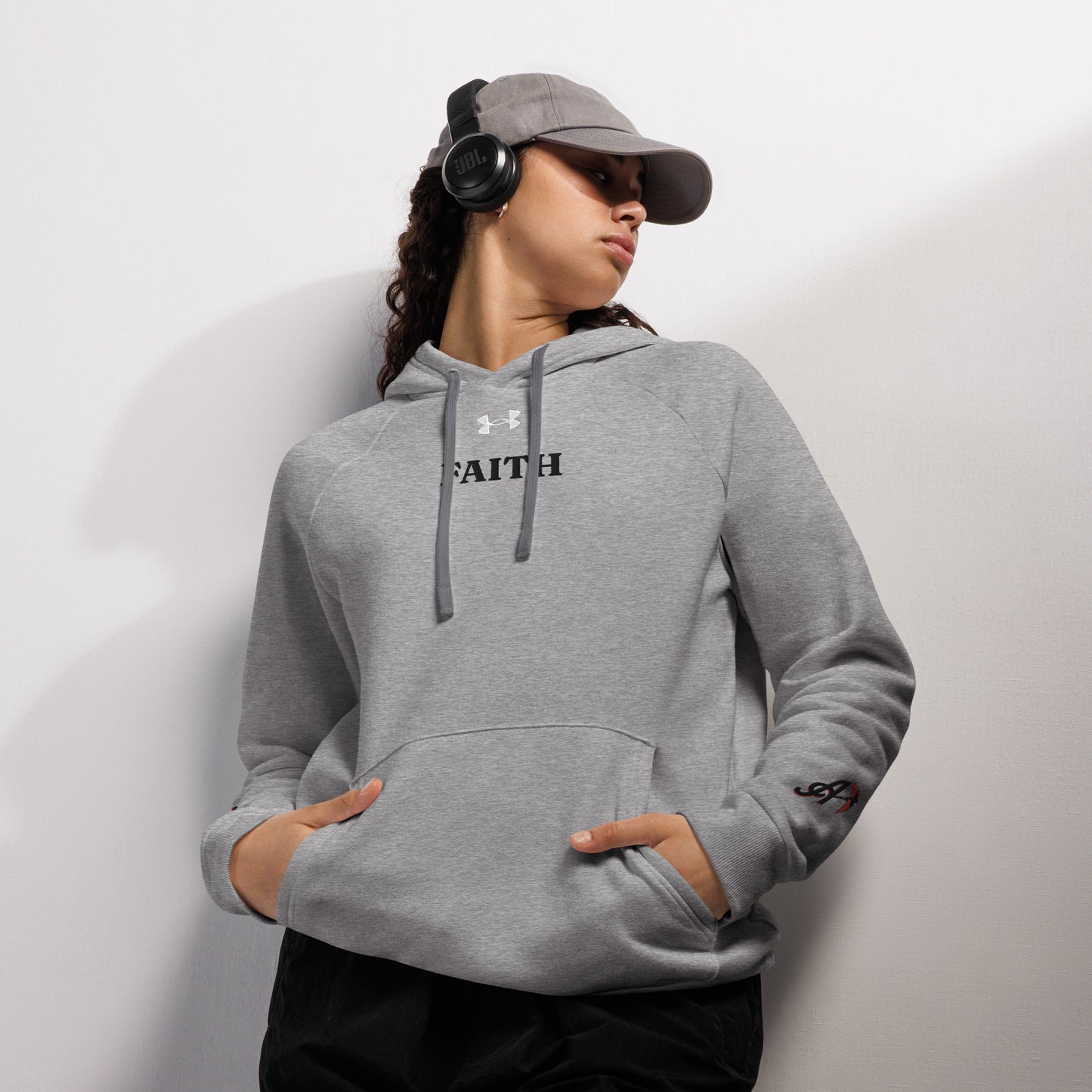 Austin's Inkline Under Armour® Faith Hoodie with Embroidered Stitching – Embrace Your Belief