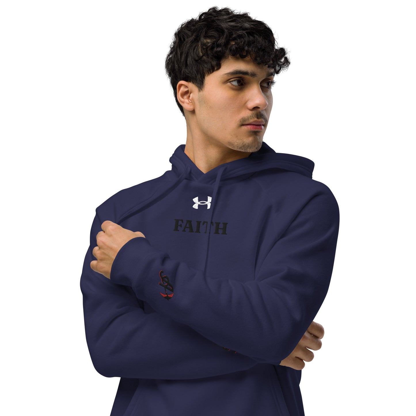 Austin's Inkline Under Armour® Faith Hoodie with Embroidered Stitching – Embrace Your Belief