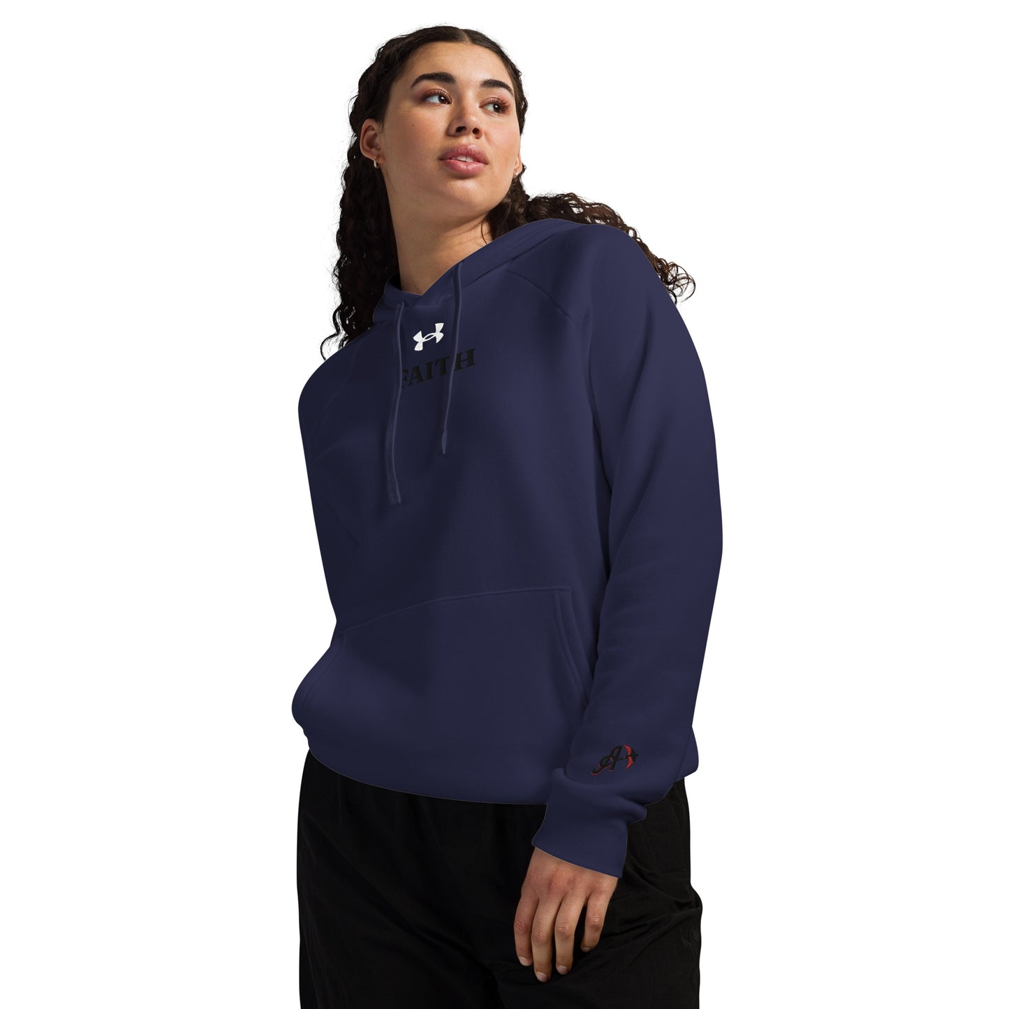 Austin's Inkline Under Armour® Faith Hoodie with Embroidered Stitching – Embrace Your Belief