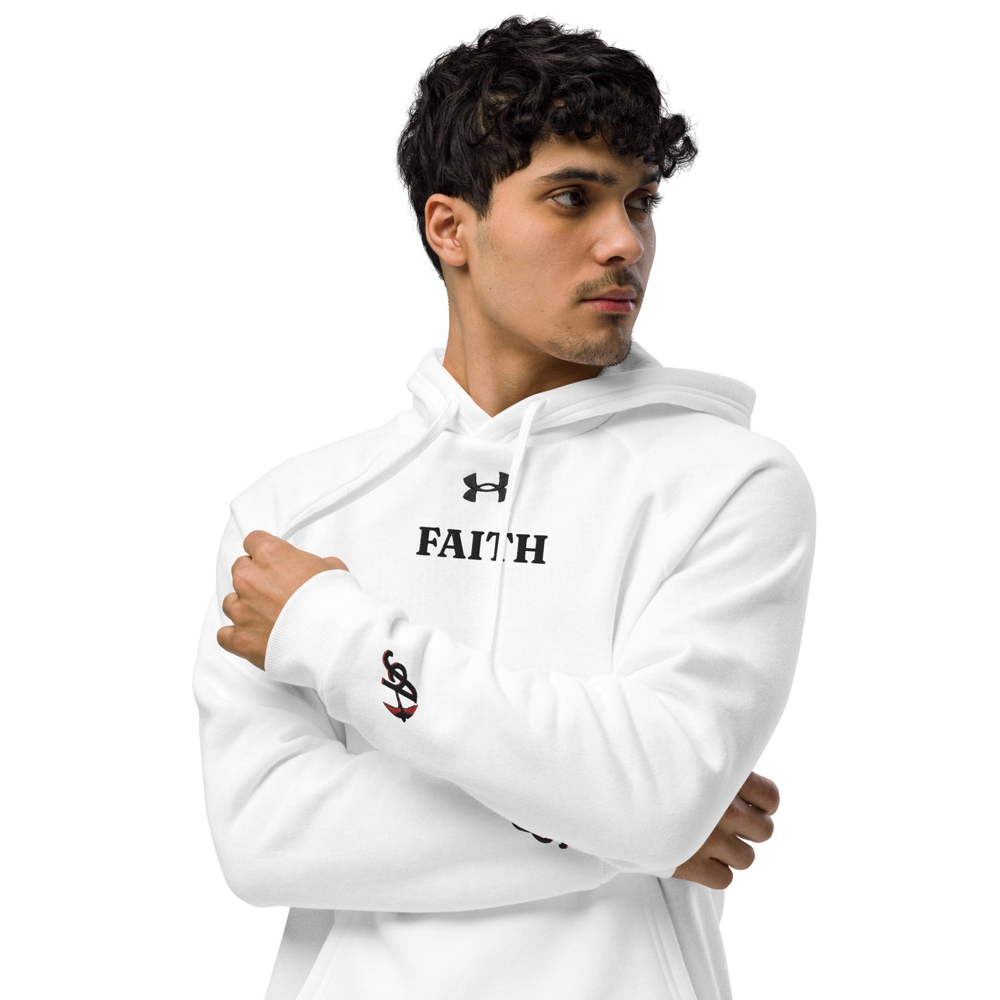 Austin's Inkline Under Armour® Faith Hoodie with Embroidered Stitching – Embrace Your Belief