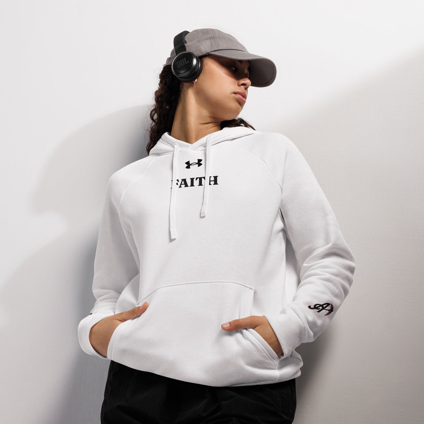 Austin's Inkline Under Armour® Faith Hoodie with Embroidered Stitching – Embrace Your Belief