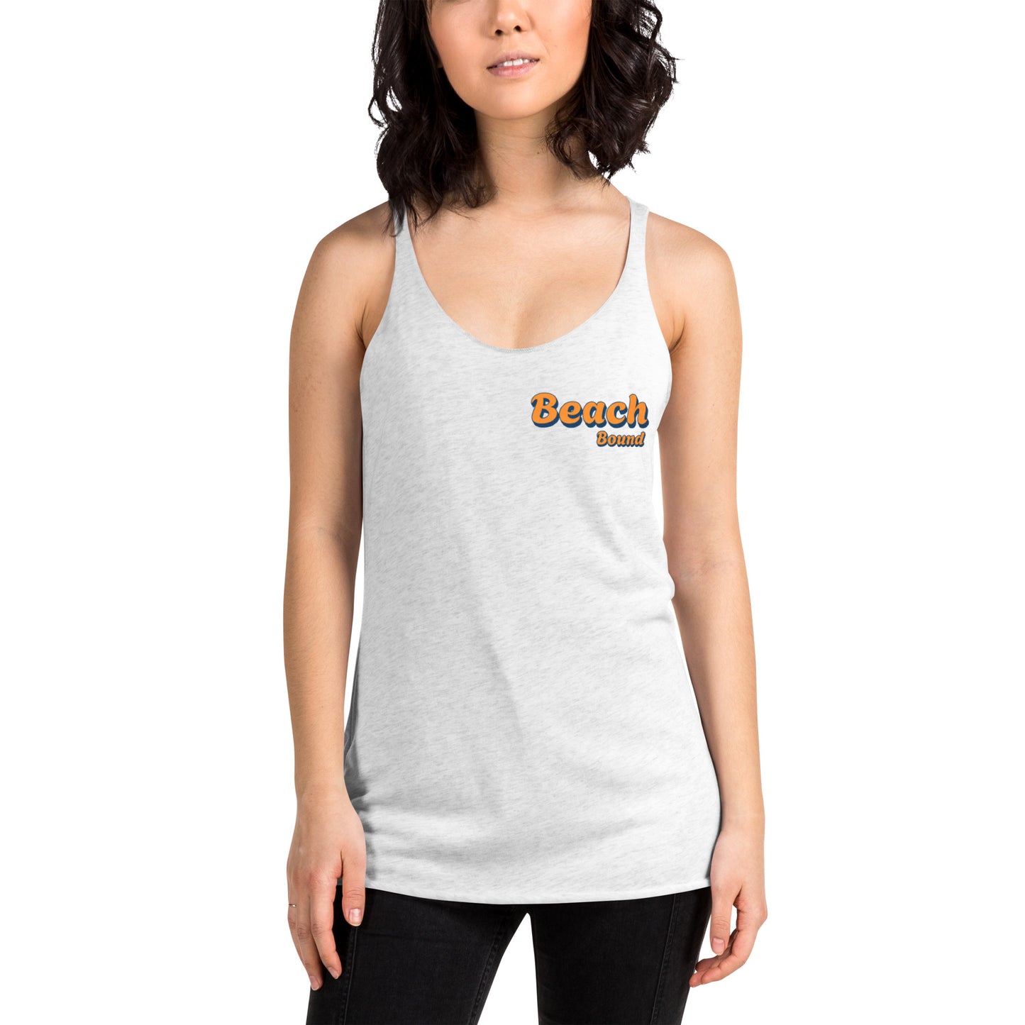 "Beach Bound" Women's Racerback Tank