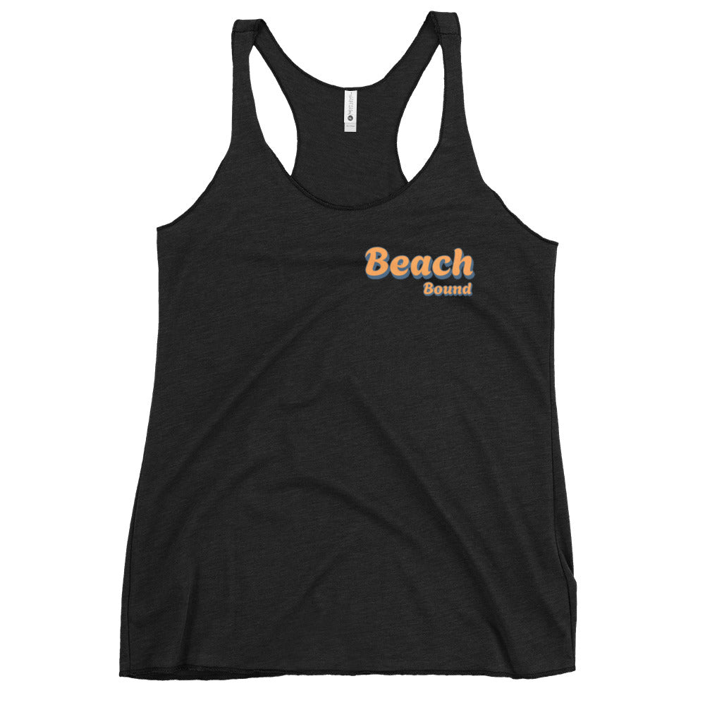 "Beach Bound" Women's Racerback Tank