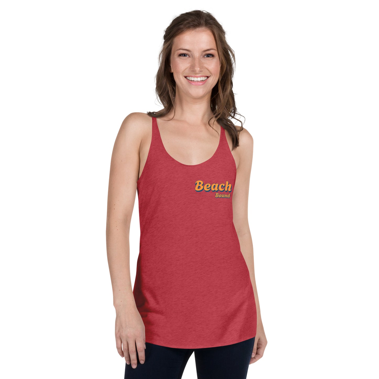 "Beach Bound" Women's Racerback Tank