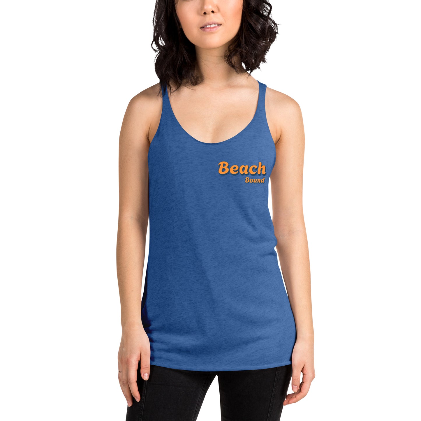 "Beach Bound" Women's Racerback Tank